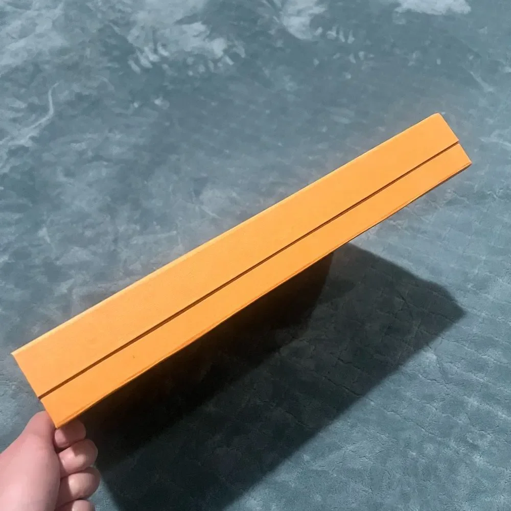 Louis Vuitton Large Magnetic Folding Gift Box‎ Orange 16x11.5x2 Storage Case